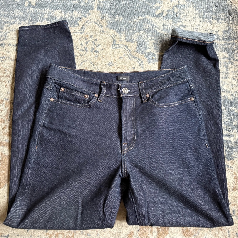 Selvedge Jeans Mens 31 x 34 Slim EXPRESS